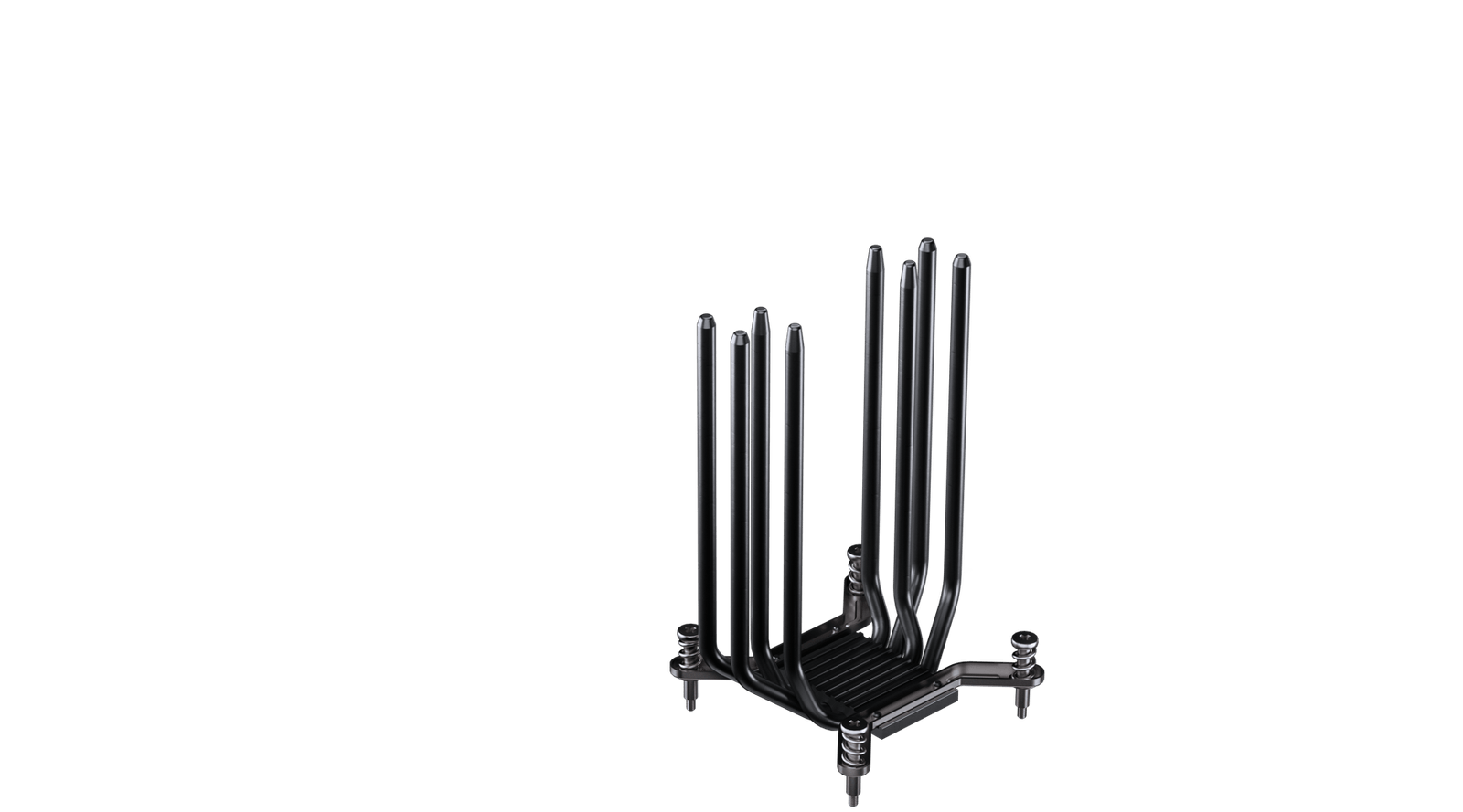 NE410 four heatpipe structure