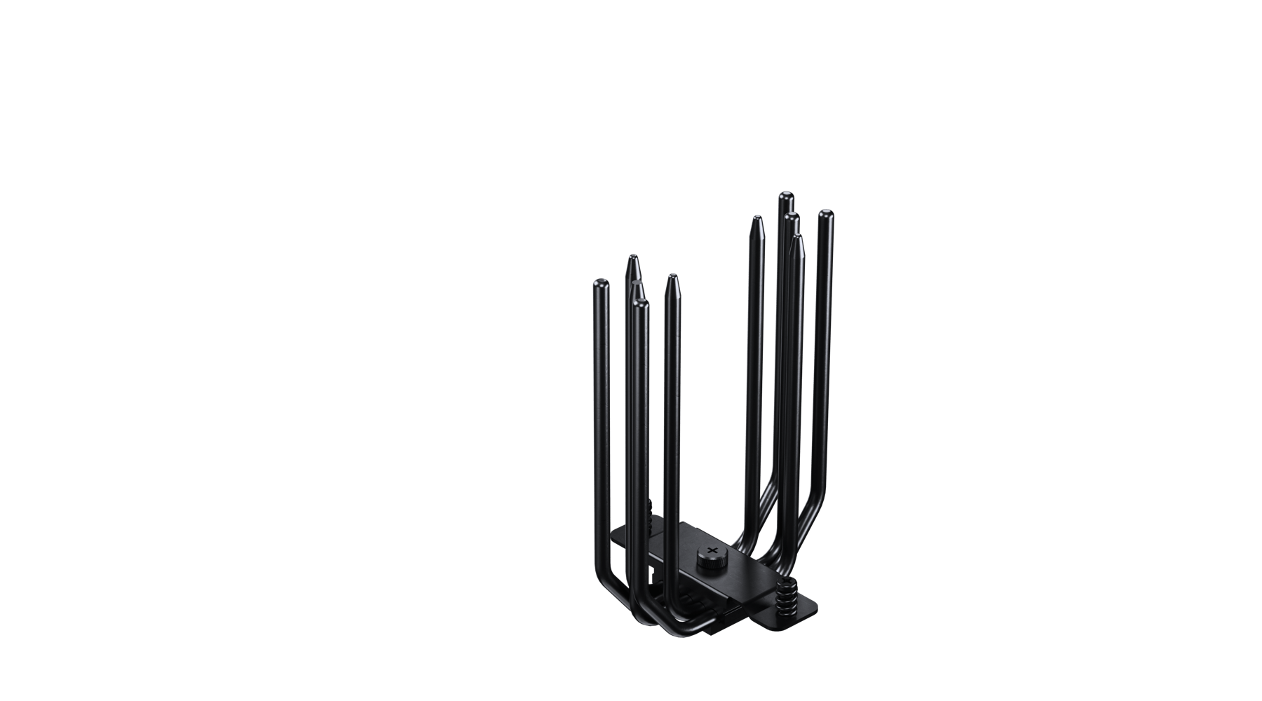 NT510 five heatpipe base structure