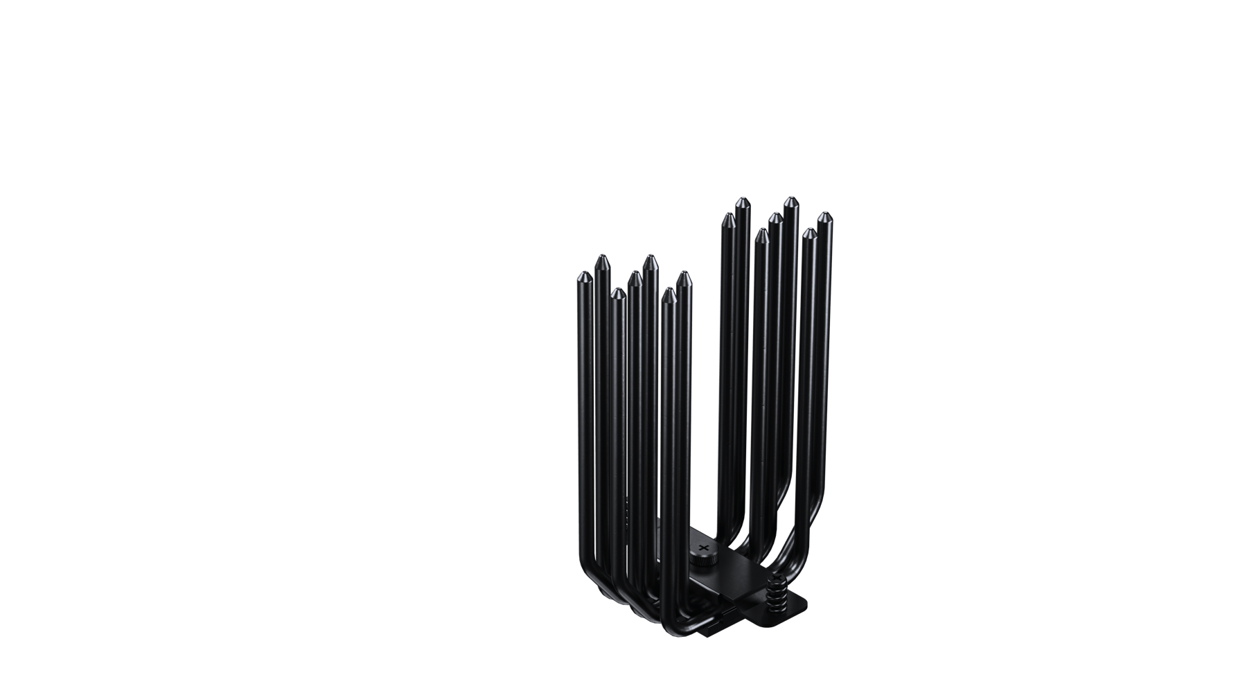 NT710 seven heatpipe structure