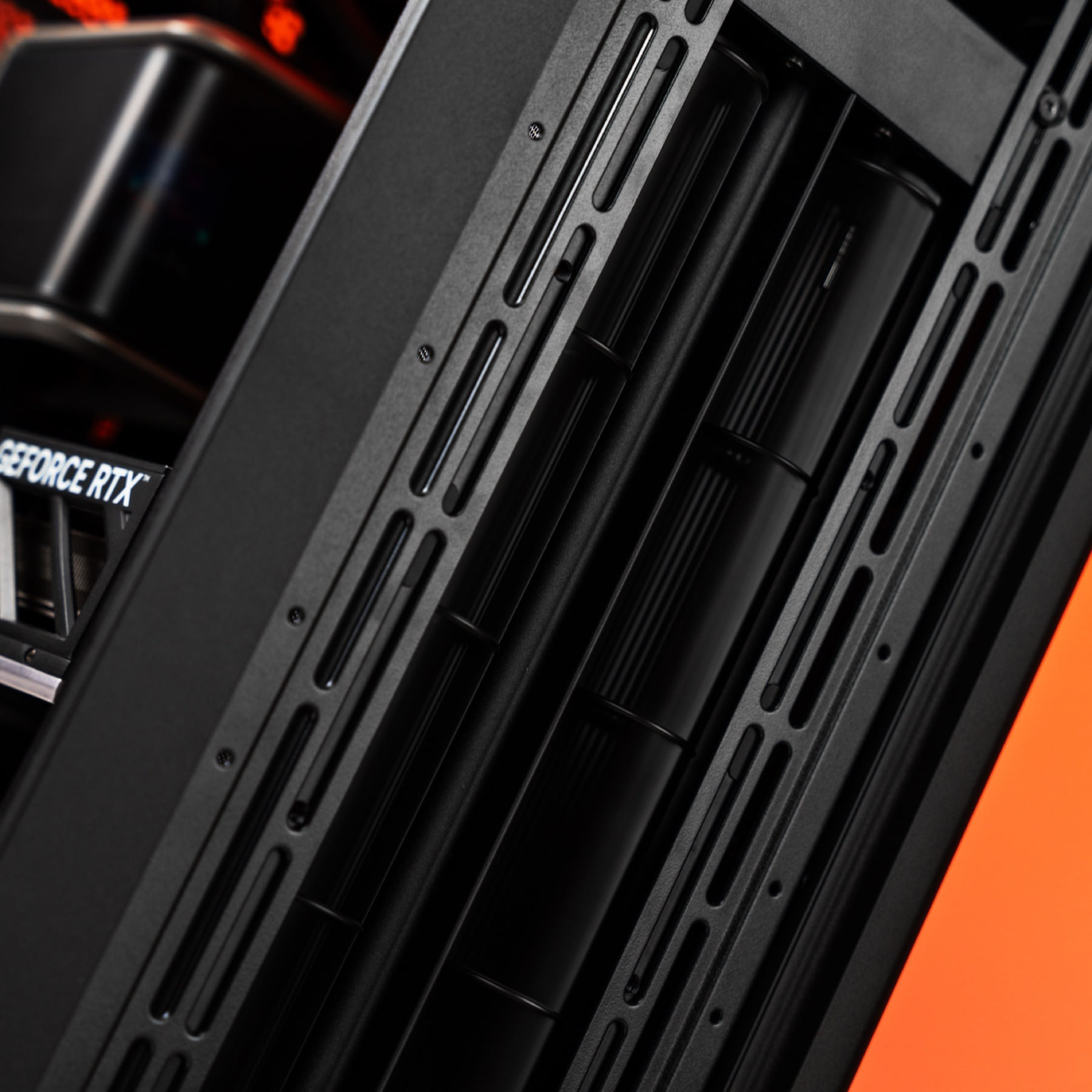 AirJet chassis mount close-up