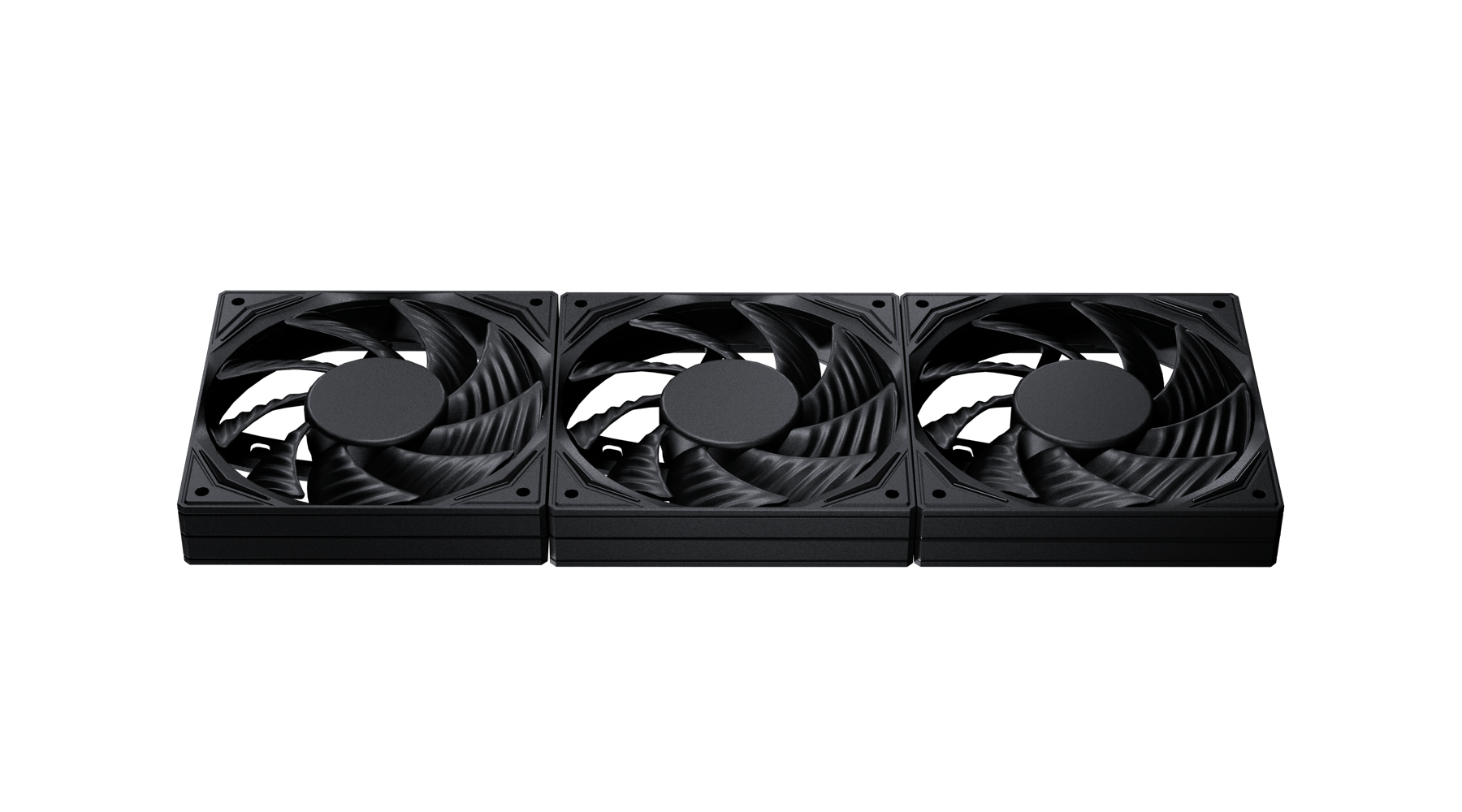RF120 three-fan layout